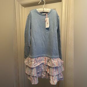 Vineyard Vines girls sweatshirt dress M (10-12)